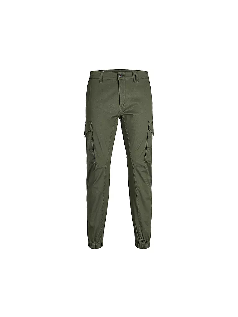 JACK & JONES | Pantaloni cargo slim fit JPSTPAUL da ragazzo | Oliva