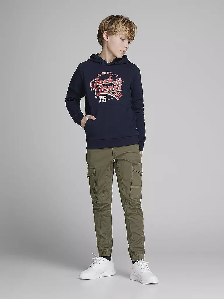 JACK & JONES | Pantaloni cargo slim fit JPSTPAUL da ragazzo | Oliva