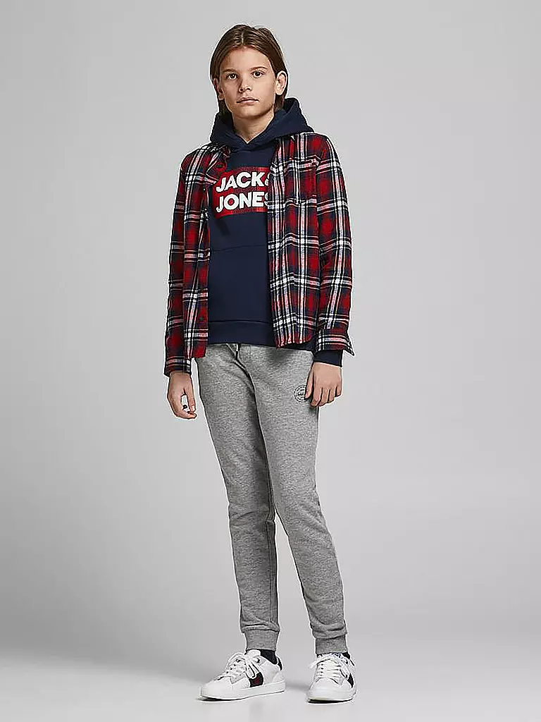 JACK & JONES | Pantaloni da jogging da ragazzo JJIGORDON | Grigio