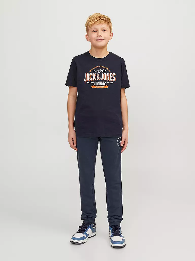 JACK & JONES | Pantaloni da jogging da ragazzo JPSTGORDON JJSWIFT | Blu scuro