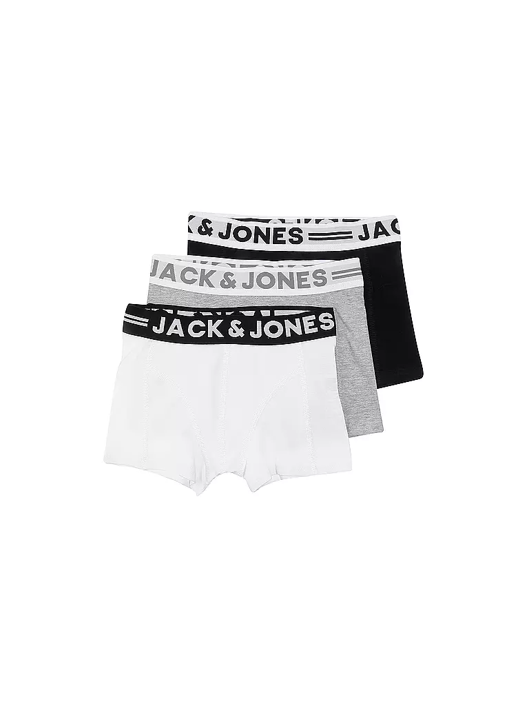 JACK & JONES | Pantaloni da ragazzo, confezione da 3 | Grigio