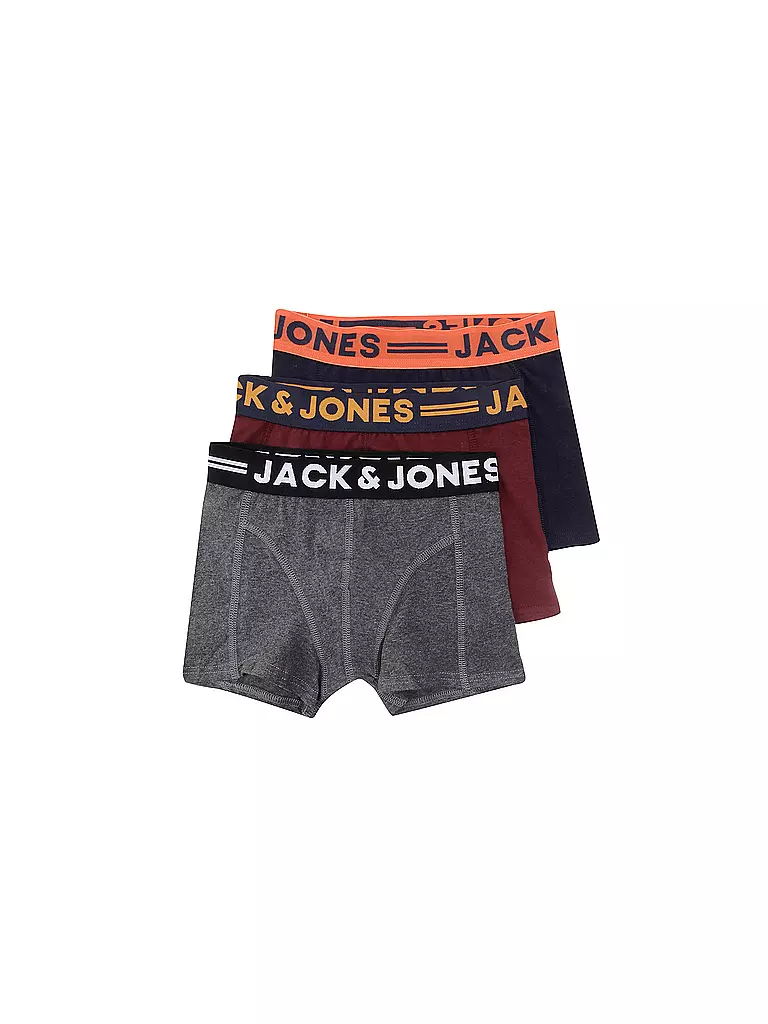 JACK & JONES | Pants, confezione da 3 | Grigio