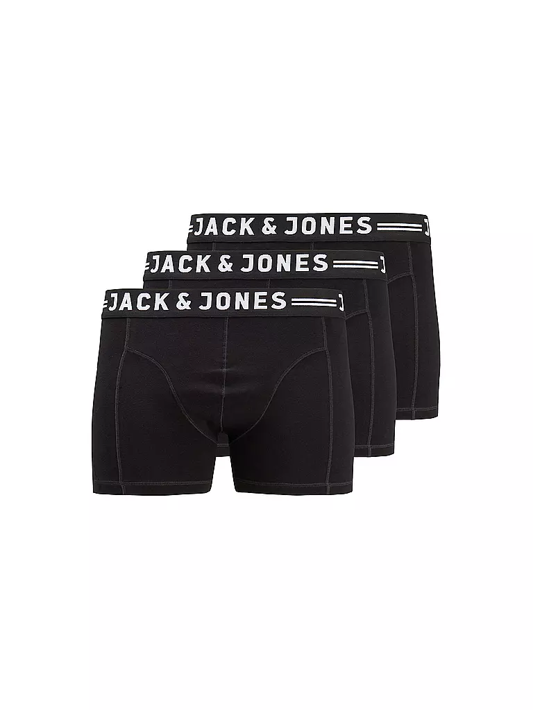 JACK & JONES | Pants Pacco da 3 Sense | Nero