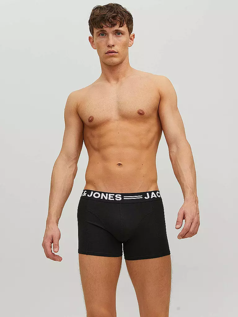 JACK & JONES | Pants Pacco da 3 Sense | Nero