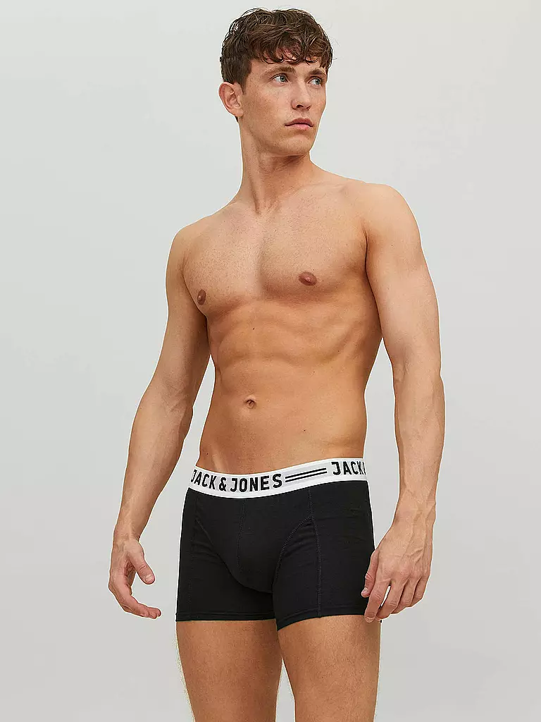 JACK & JONES | Pants Pacco da 3 Sense | Nero