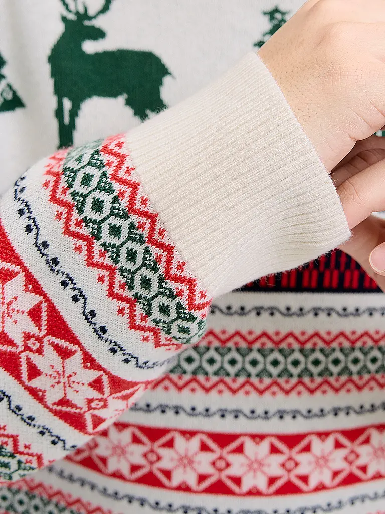 JACK & JONES | Prodotto: Pullover JJXMAS | Verde scuro