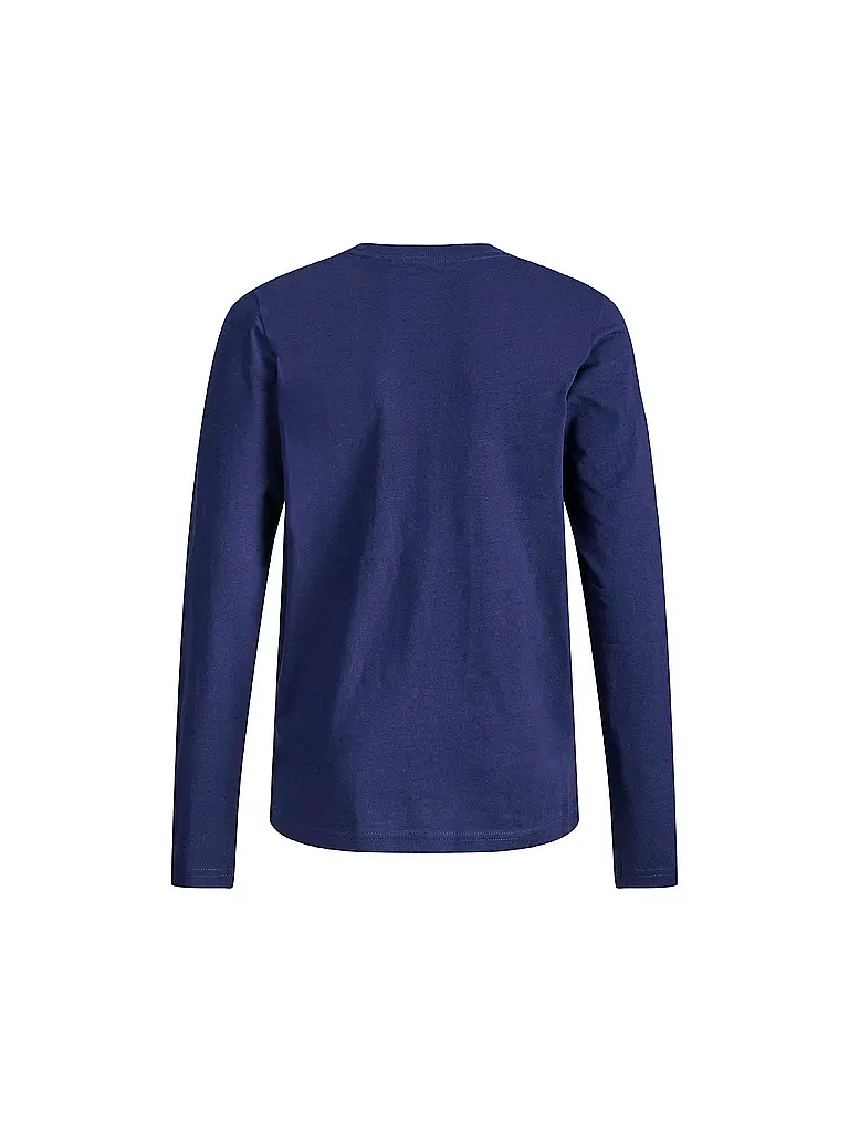 JACK & JONES | Produktname: Jungen Langarmshirt JORBLEECKER
Marke: JACK & JONES
Farbe: blau
Kategorien: Mode,Kinder,Jungen
Ärmellänge: Langarm
Ausschnitt: Rundhalsausschnitt
Material: Jersey,Baumwolle
Musterung: Wording,Print,Logo
Passform (Oberbekleidung): Regular
S |