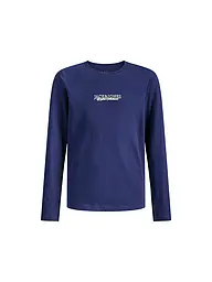 JACK & JONES | Maglietta a maniche lunghe da ragazzo JORBLEECKER | Blu