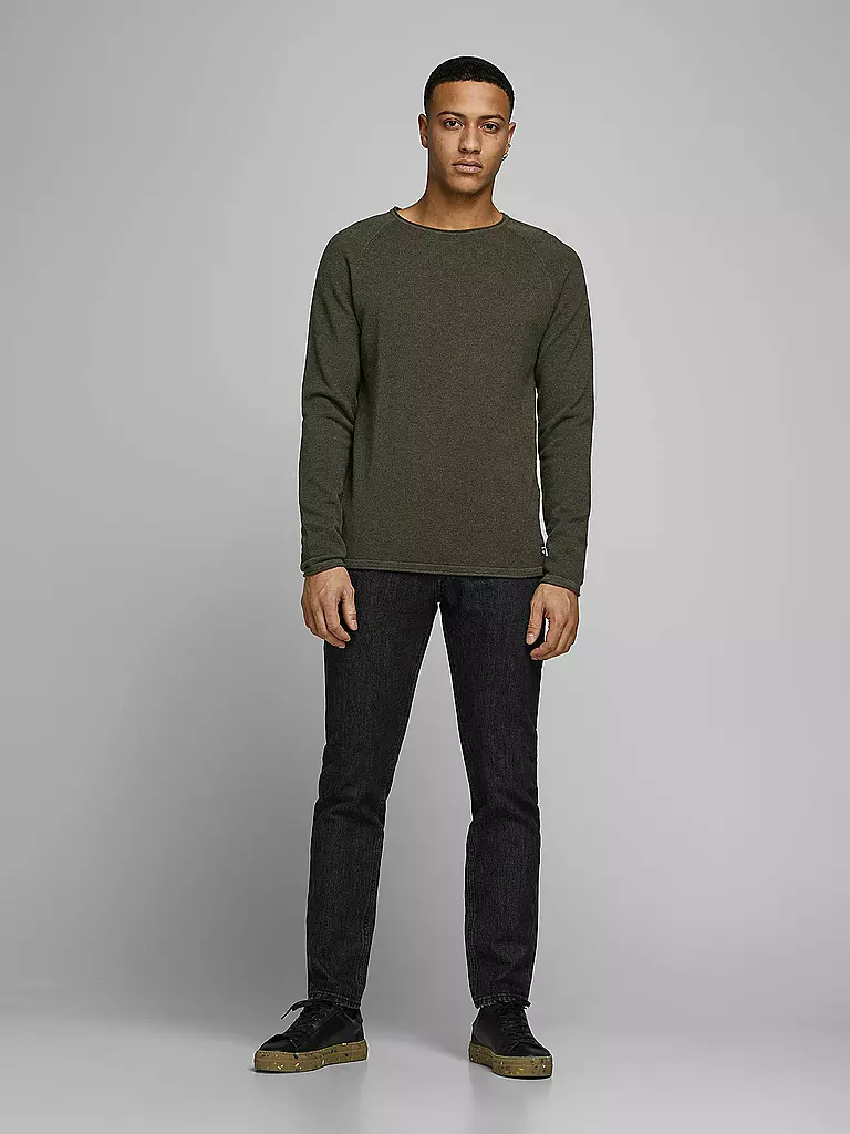 JACK & JONES | Pullover "JJEHILL" | Oliva