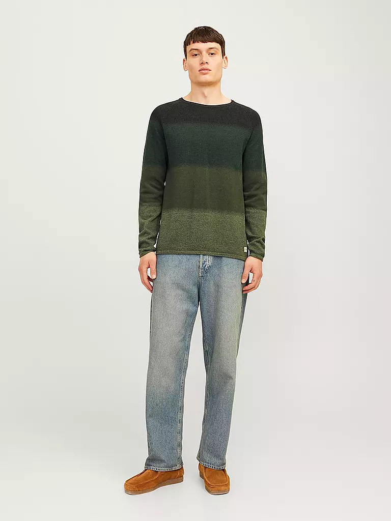 JACK & JONES | Pullover  JJEHILL | Verde scuro