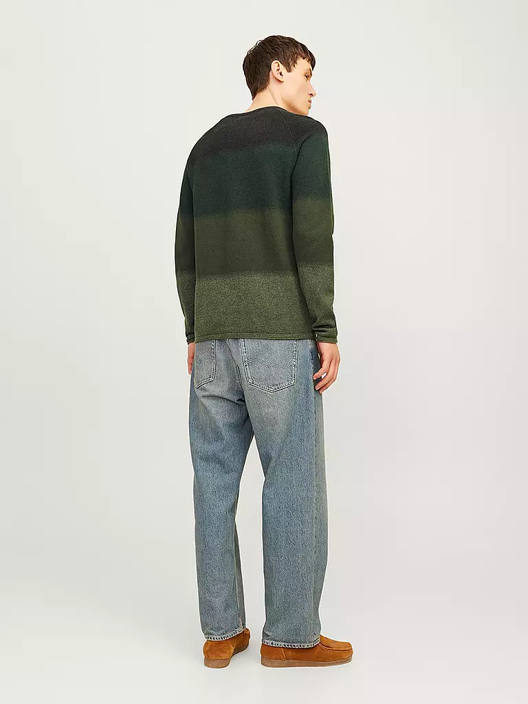 JACK & JONES | Pullover  JJEHILL | Verde scuro