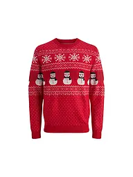 JACK & JONES | Pullover da ragazzo JJXMAS | Rosso