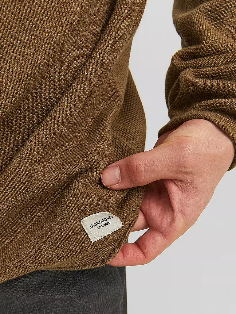 JACK & JONES | Pullover JJEHILL | Marrone chiaro