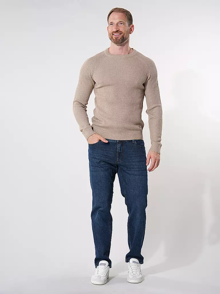 JACK & JONES | Pullover JJPANNEL | Beige