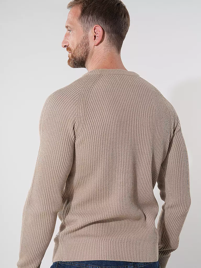 JACK & JONES | Pullover JJPANNEL | Beige