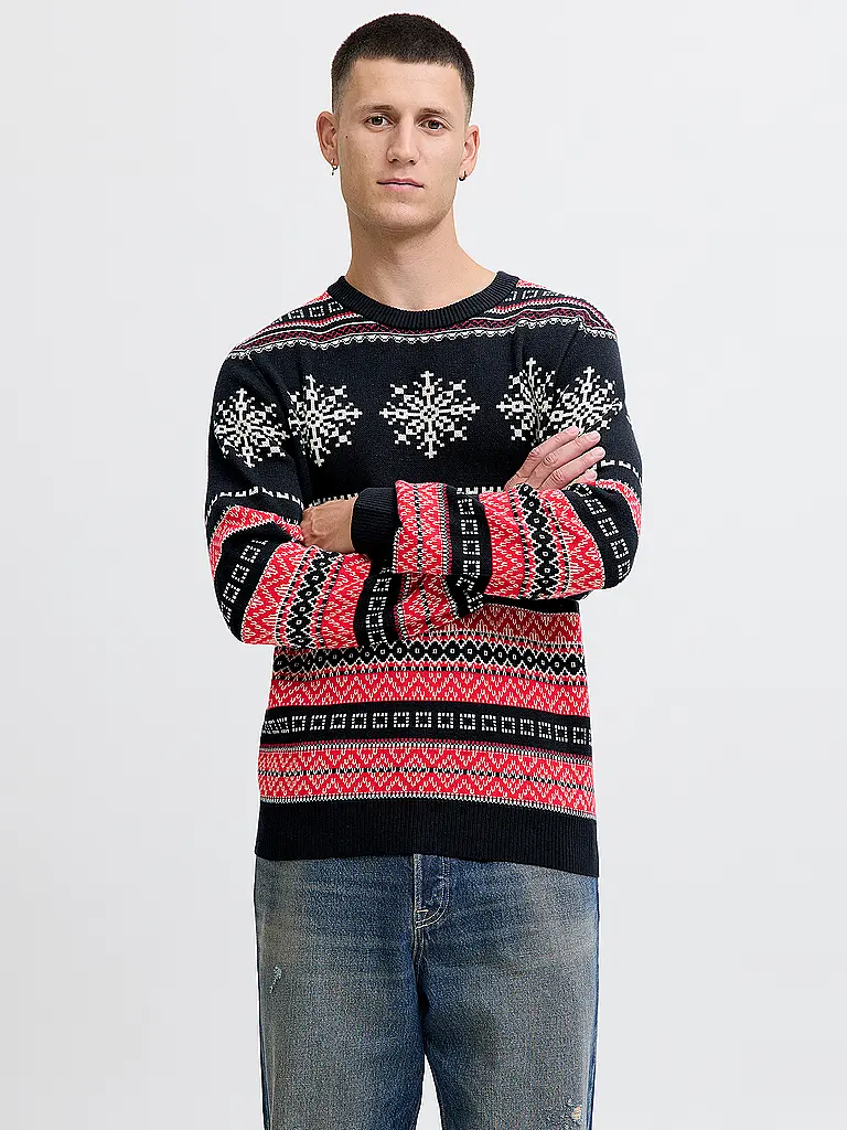 JACK & JONES | Pullover JJXMAS | Rosso