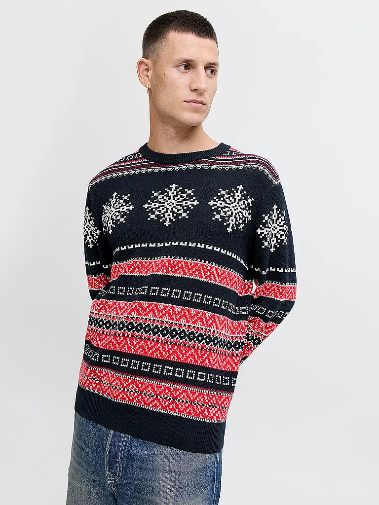 JACK & JONES | Pullover JJXMAS | Rosso