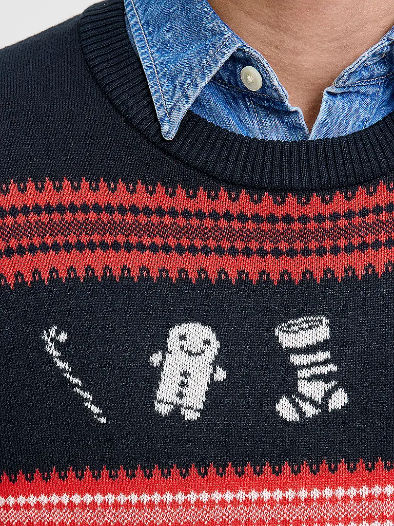 JACK & JONES | Pullover JJXMAS | Blu scuro