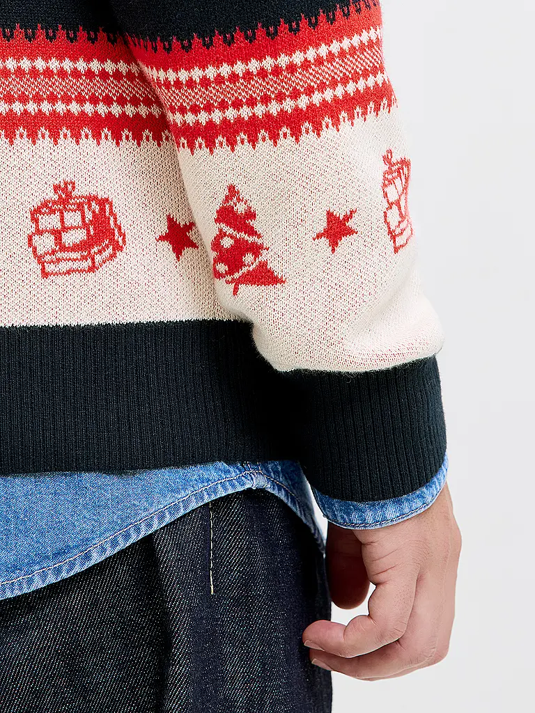 JACK & JONES | Pullover JJXMAS | Blu scuro