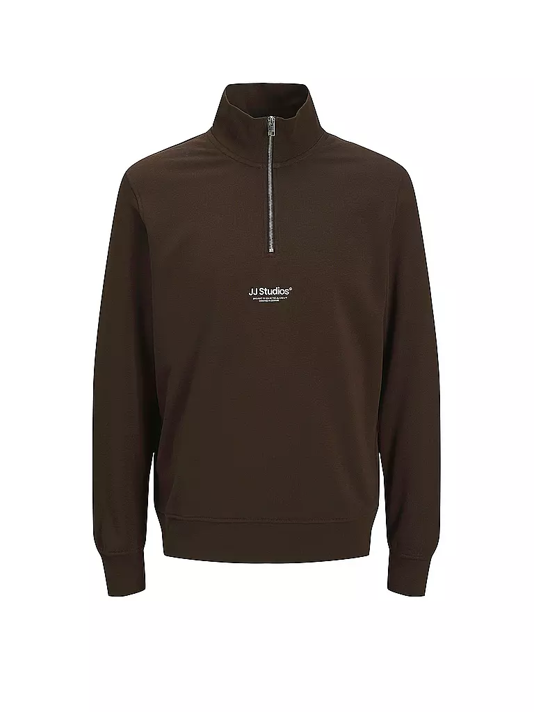 JACK & JONES | Pullover Troyer JJESOHO | Marrone