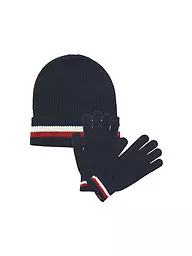 JACK & JONES | Set da bambino 2 pz. Cappello e guanti JACMAKE | Blu scuro