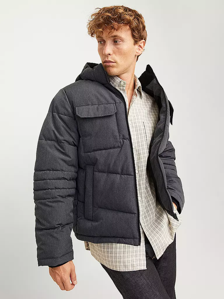 JACK & JONES | Steppjacke JJBUILD | Grigio