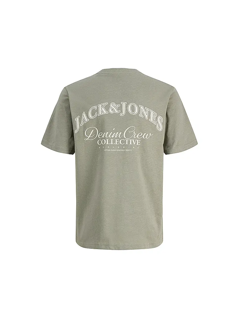 JACK & JONES | T-shirt da ragazzo JJEBRANDES | Oliva