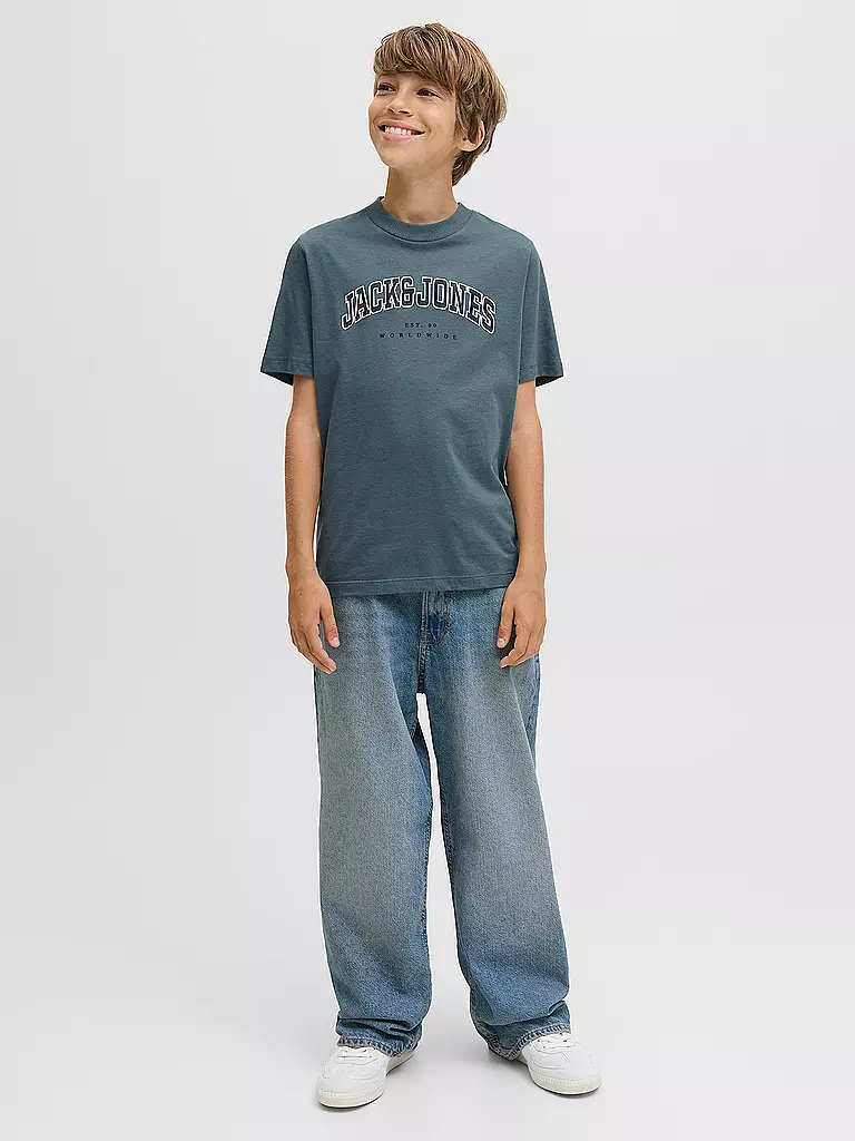 JACK & JONES | T-shirt da ragazzo JJECALEB | Blu