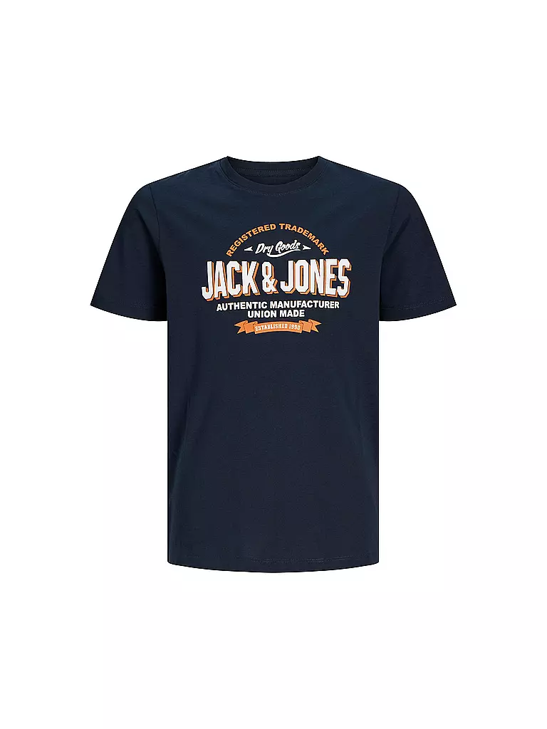 JACK & JONES | T-shirt da ragazzo JJELOGO | Blu scuro