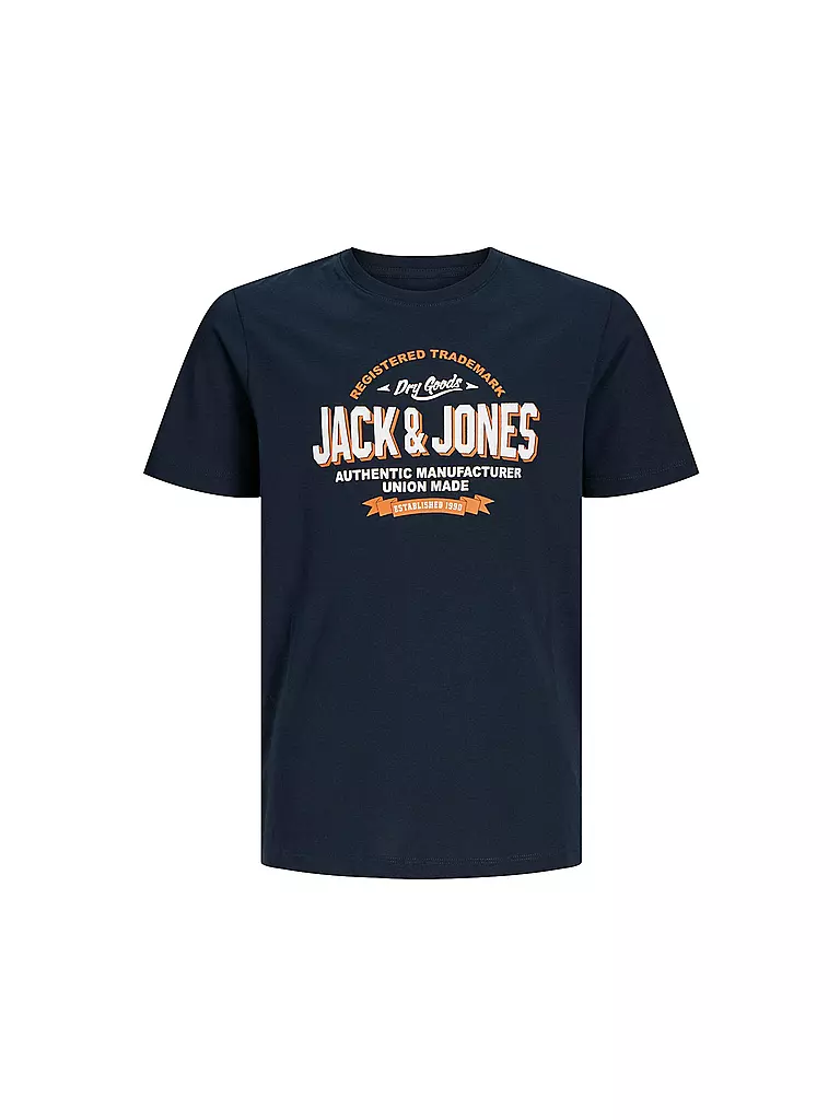 JACK & JONES | T-shirt da ragazzo JJELOGO | Blu scuro