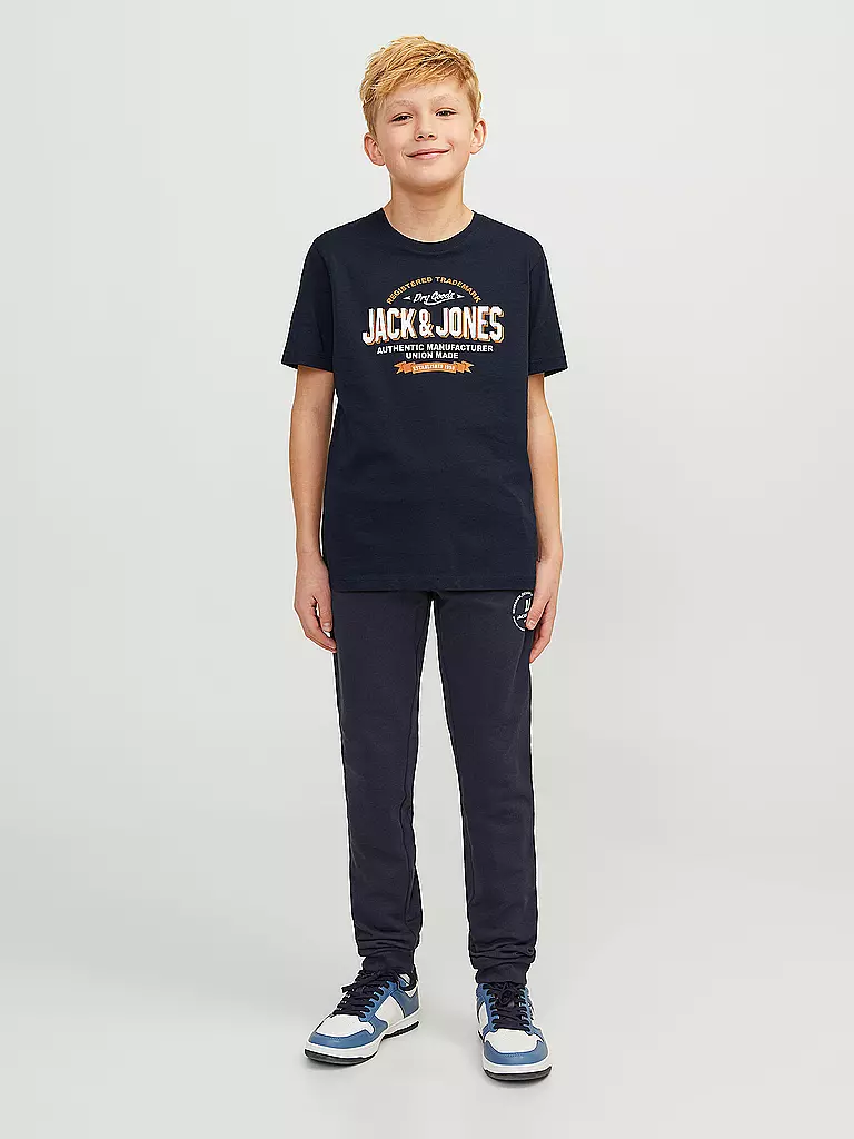 JACK & JONES | T-shirt da ragazzo JJELOGO | Blu scuro
