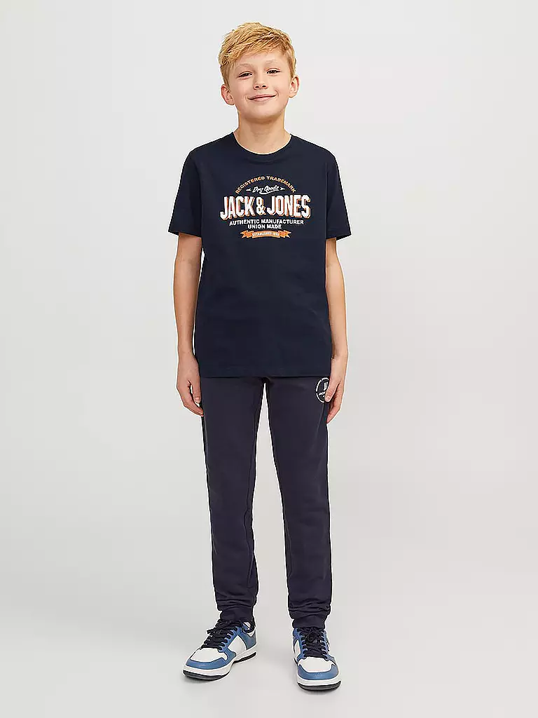 JACK & JONES | T-shirt da ragazzo JJELOGO | Blu scuro