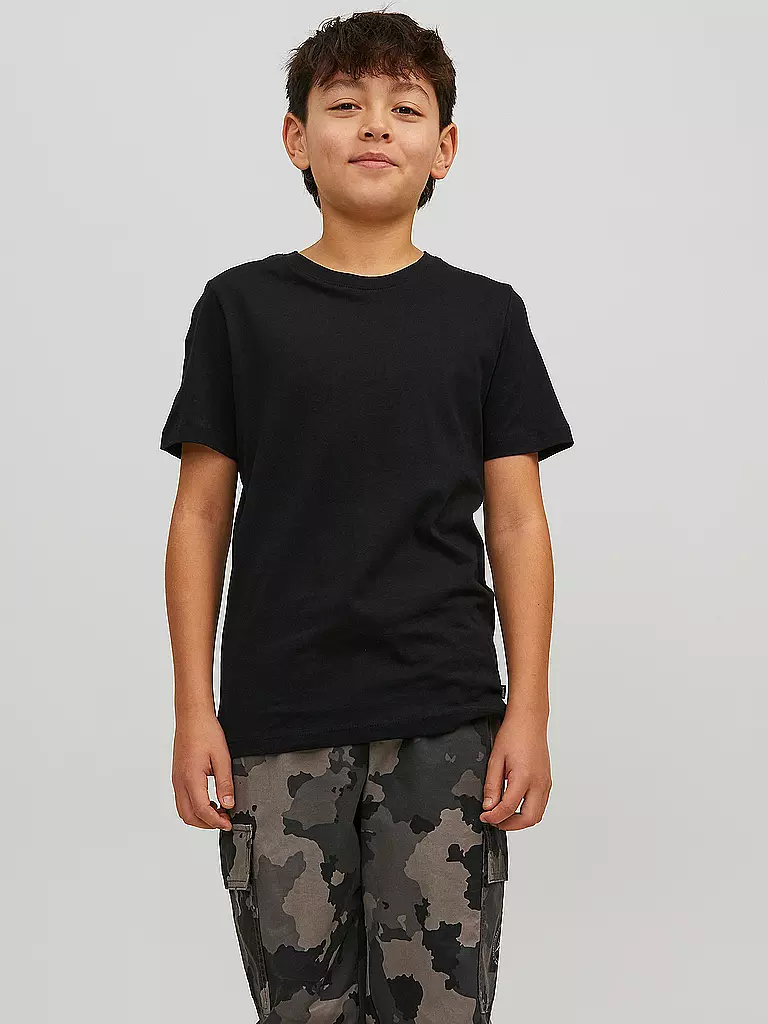 JACK & JONES | T-shirt da ragazzo JJEORGANIC | Nero