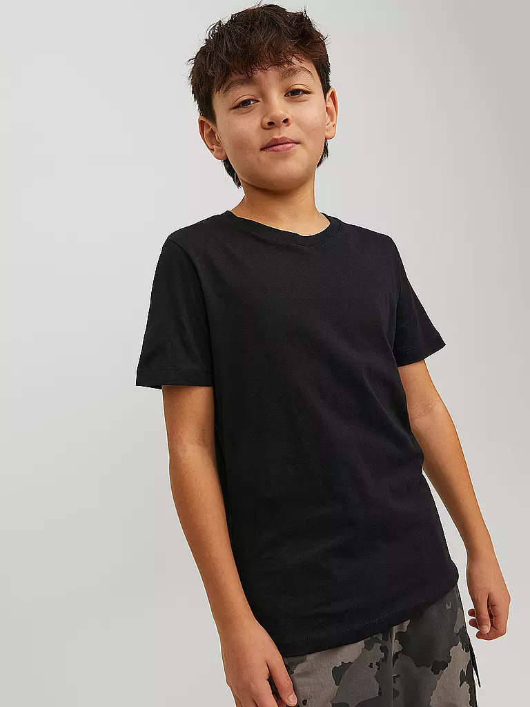 JACK & JONES | T-shirt da ragazzo JJEORGANIC | Nero