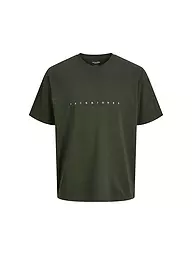 JACK & JONES | T-shirt da ragazzo JJESTAR | Verde scuro