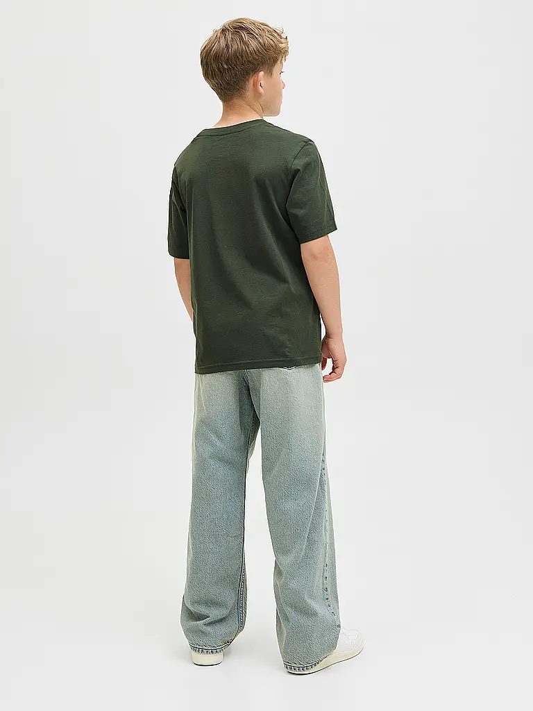 JACK & JONES | T-shirt da ragazzo JJESTAR | Verde scuro