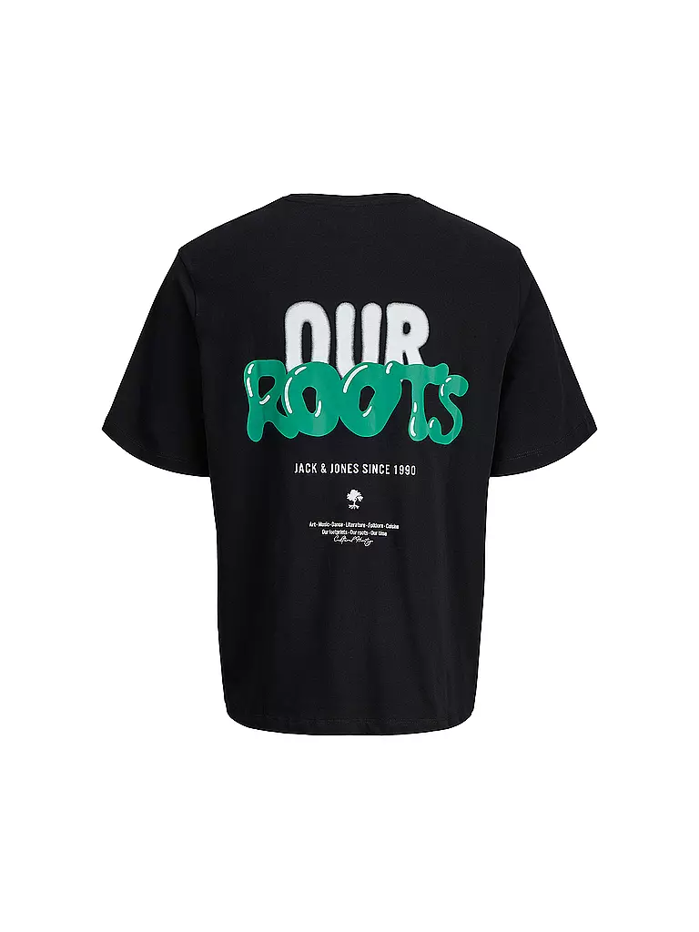 JACK & JONES | T-shirt da ragazzo JJWOBLY | Nero