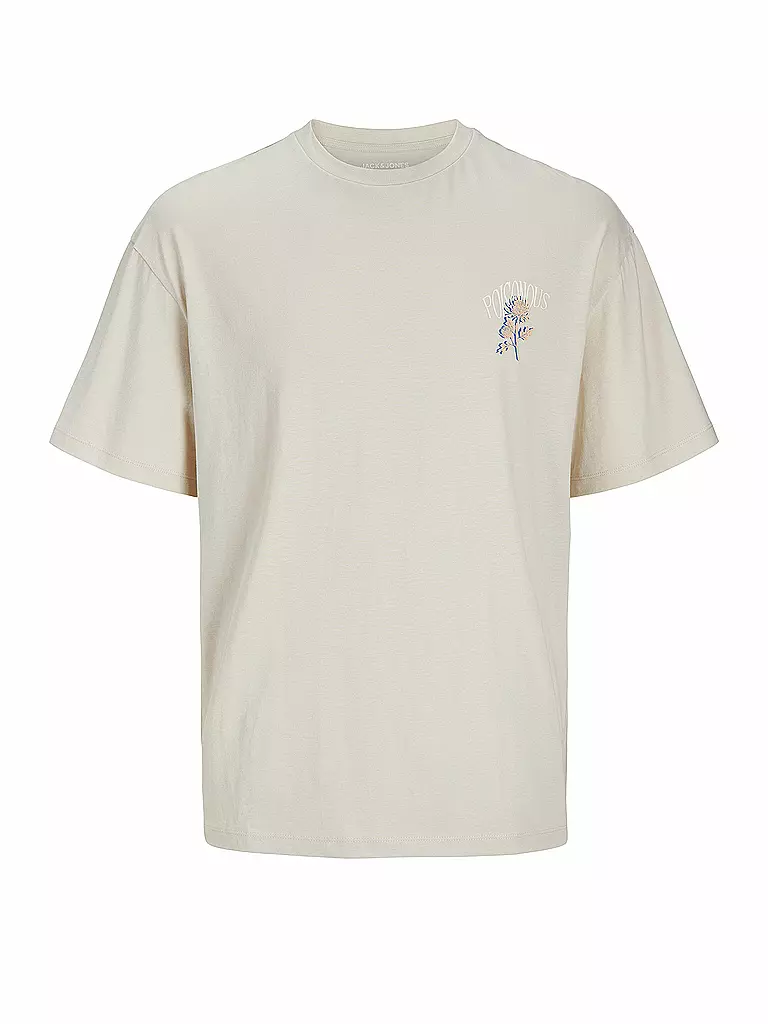 JACK & JONES | T-Shirt JJCHARGE | Beige