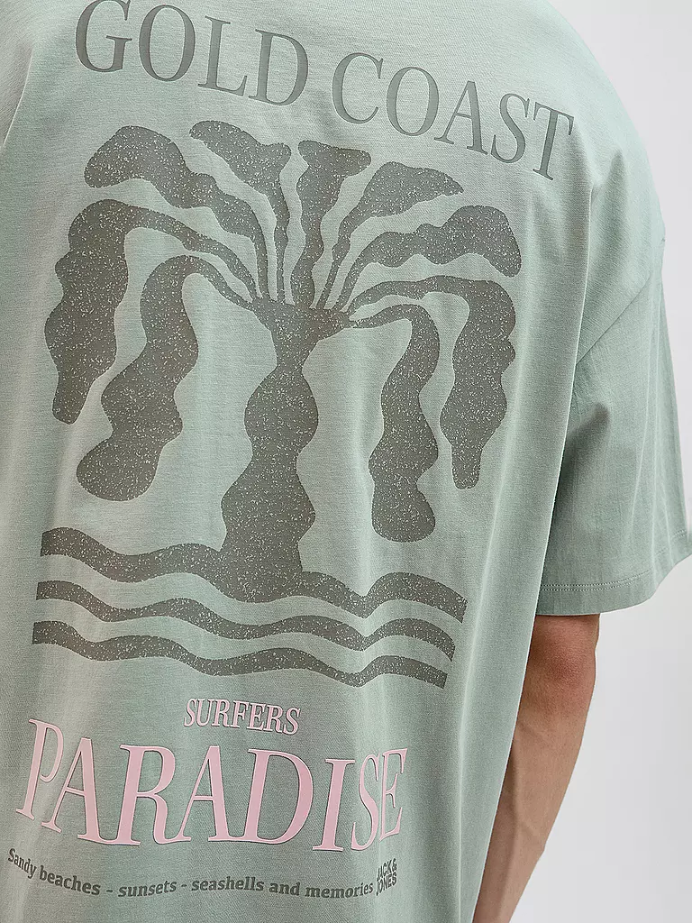 JACK & JONES | T-shirt JJEAMES | Verde chiaro