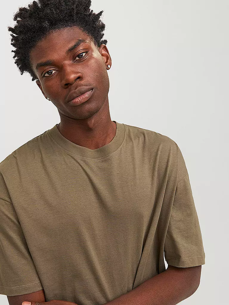 JACK & JONES | T-Shirt JJEBRADLEY | Marrone chiaro