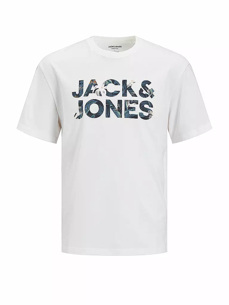 JACK & JONES | T-Shirt JJEBRYAN | Bianco