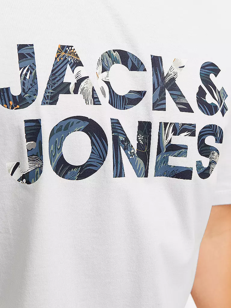 JACK & JONES | T-Shirt JJEBRYAN | Bianco