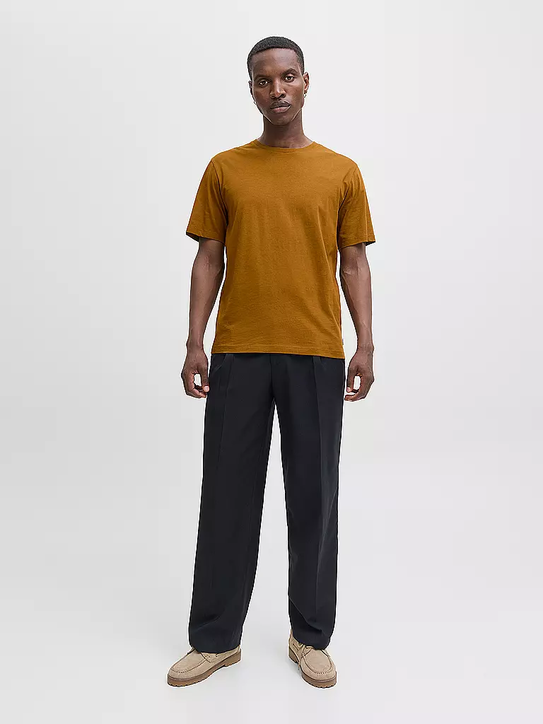 JACK & JONES | T-Shirt JJEORGANIC | Marrone chiaro