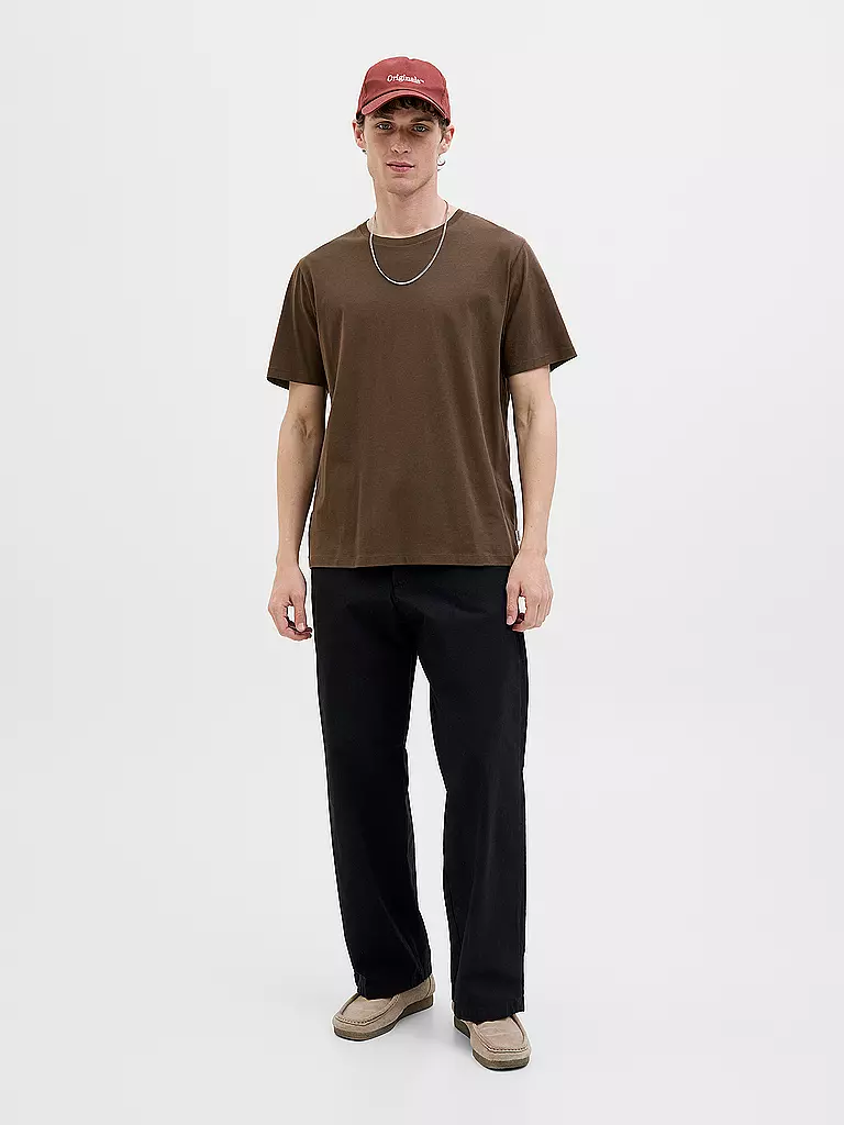 JACK & JONES | T-shirt JJEORGANIC | Marrone