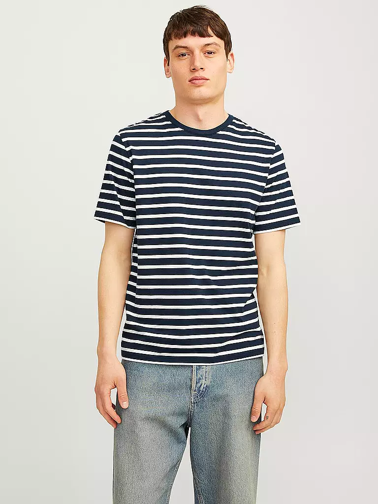 JACK & JONES | T-Shirt JJEORGANIC | Blu scuro
