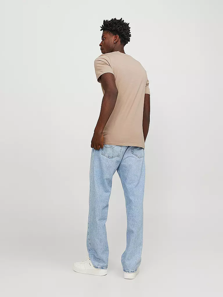 JACK & JONES | T-Shirt JJEORGANIC | Beige