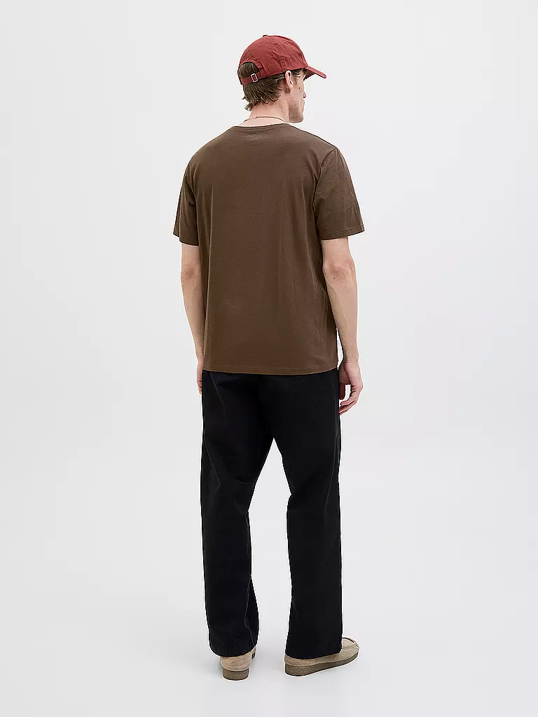 JACK & JONES | T-shirt JJEORGANIC | Marrone