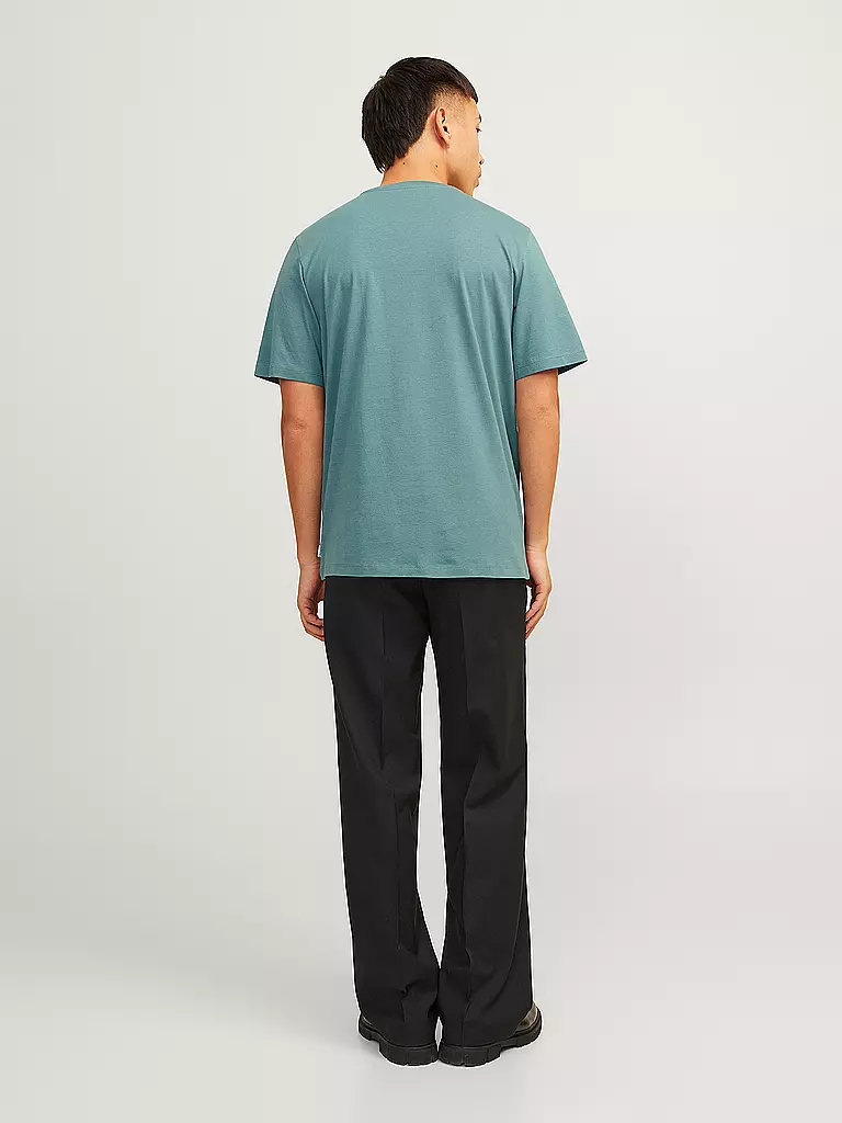 JACK & JONES | T-Shirt JJEORGANIC | Petrolio