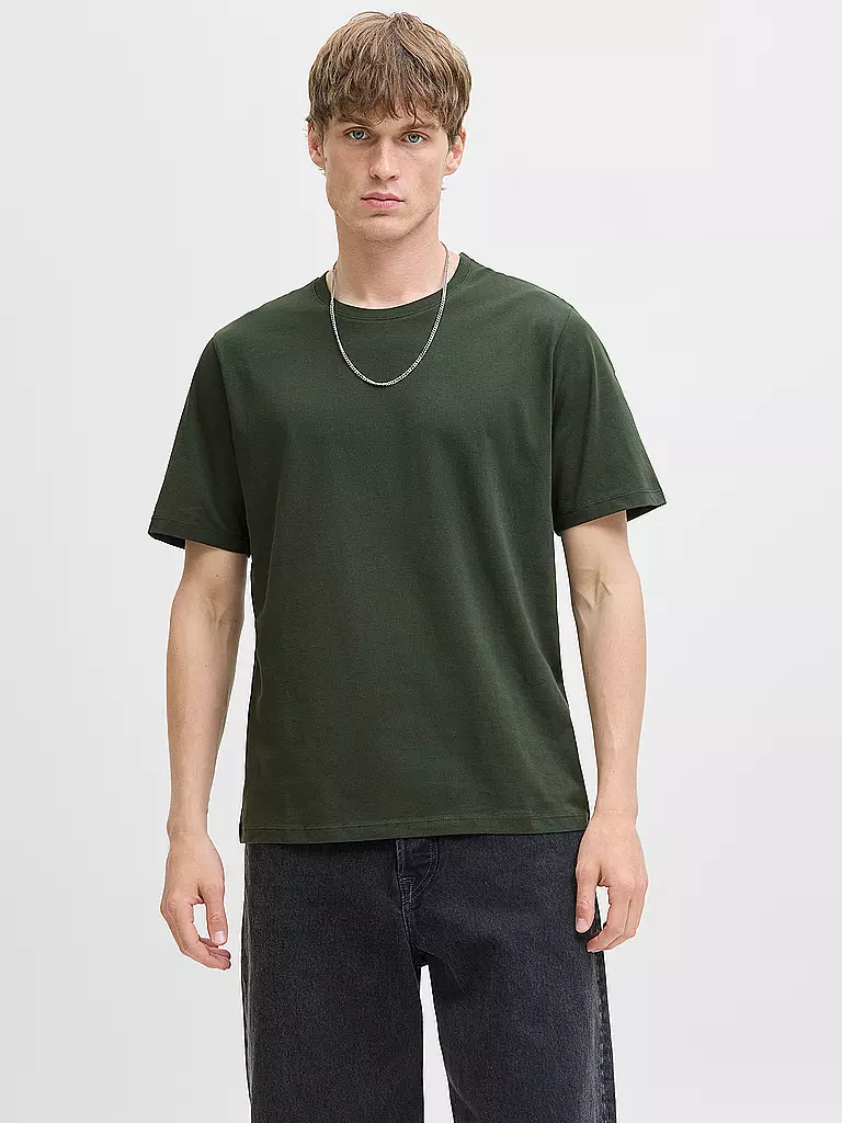 JACK & JONES | T-Shirt JJEORGANIC | Oliva