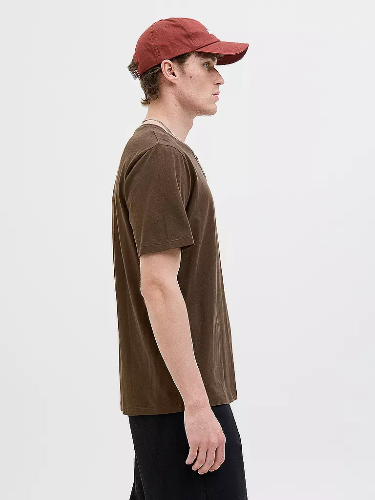 JACK & JONES | T-shirt JJEORGANIC | Marrone